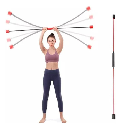 Barra Elástica Flexible Gym Yoga Funcional Pilates Crossfit