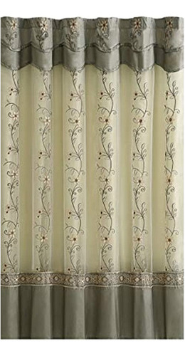 Cortinas De Baño Cortinas De Ducha Bordadas