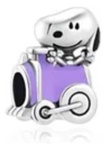 Charms De Plata Snoopy