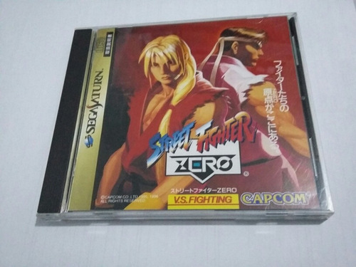 Street Fighter Zero Original - Sega Saturno