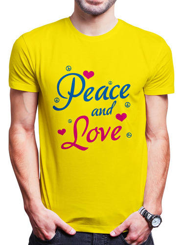 Polo Varon Peace And Love (d0205 Boleto.store)
