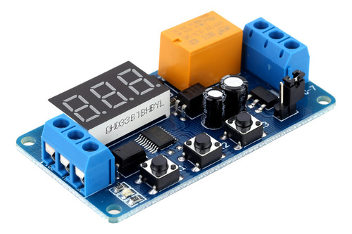 Módulo De Interruptor De Relé Com Temporizador De Display Le