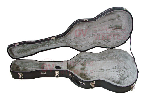 Estuche Rigido Stagg Gecc Para Guitarra Clasica / Criolla
