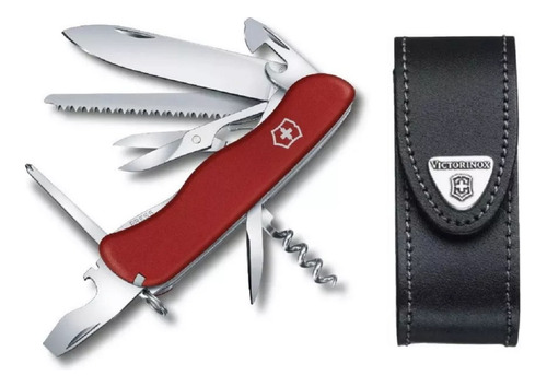 Cortaplumas Victorinox Outrider 2017 Roja 14 Usos + Funda