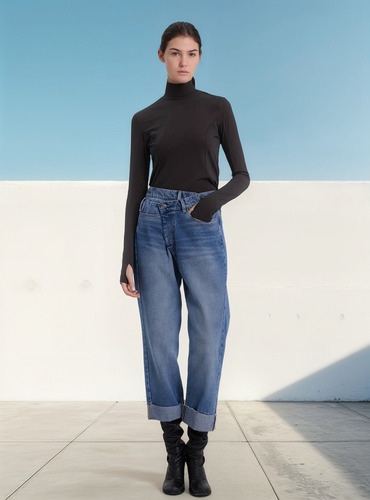 Jean Straught Mujer Maria Cher Crossed Corvus