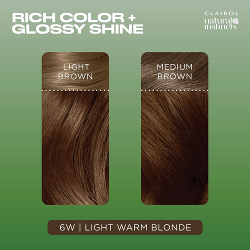 Tintura De Cabelo Clairol Natural Instincts Demi-permanent 6