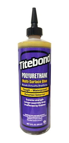 Titebond Poliuretano 355ml Pegamento Profesional Madera Usa