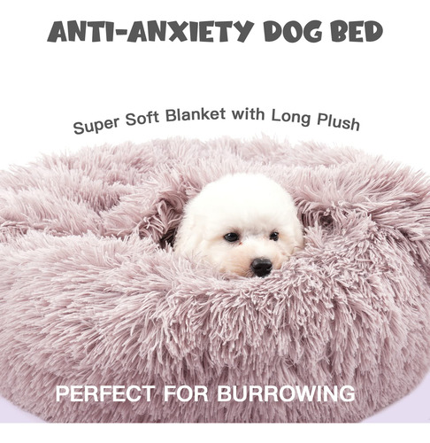 Cama Para Perros Himax Donut Con Manta Para Perros Pequeños