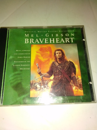 Braveheart Corazón Valiente Cd Soundtrack Rareza 