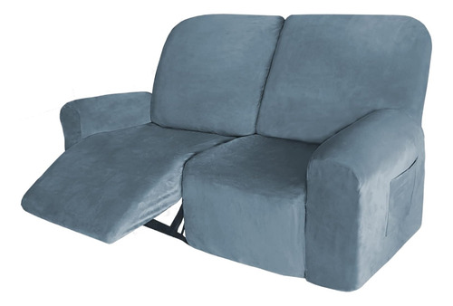 Funda De Terciopelo Sofá De Dos Plazas Reclinable, Pro...