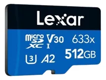Comprar Tarjeta Lexar Micro Sd 512gb High-performance 633x 100mb\u002Fs