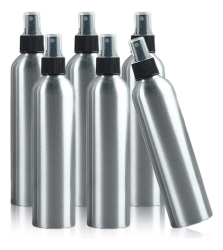 Botellas Aluminio 100 Ml Reutilizables Spray Fino Viaje Frag