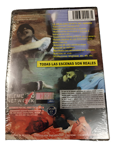 Trauma Traces Of Death Dvd Español Sellado (Usado)