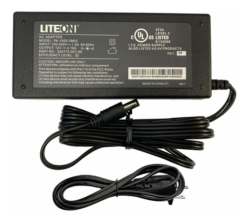 Elo Touch Solutions Power Brick & Cable Kit: 12 v 4,16 a