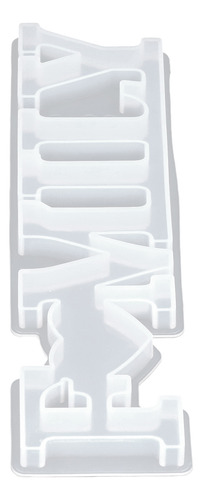 Moldes De Silicona Para La Familia De Moldes De Palabras