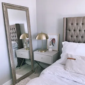 Espejos Decapados 213x113cm Doble Marco De Madera 15 Cm!!