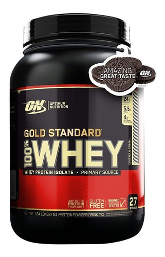 Imagen 1 de 3 de Proteína Gold Standard 100% Whey Protein 1.8lbs - Cookies