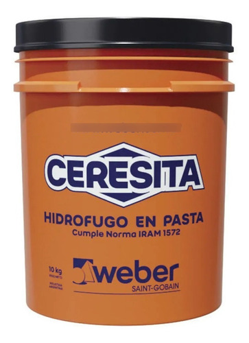 Ceresita Hidrofugo Inorganico Organico 10 Kg