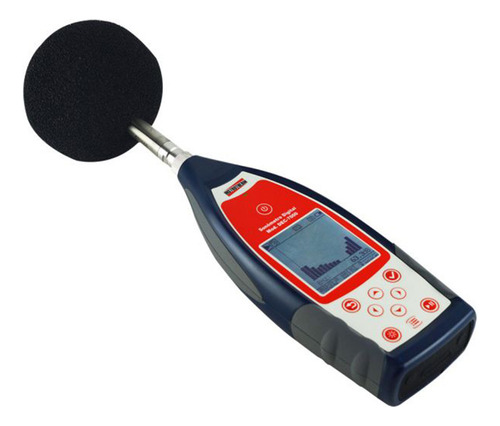 Sonômetro Digital Faixa 22 A 136db Sonoro Com Maleta