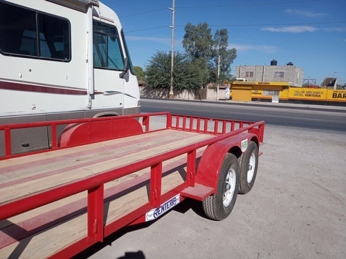 Remolquito Traila Agro 6t-16 6 Ton Cama 16 Pies Precio Neto
