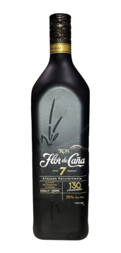 Ron Flor De Caña 7 Años 750ml. - Black Edition