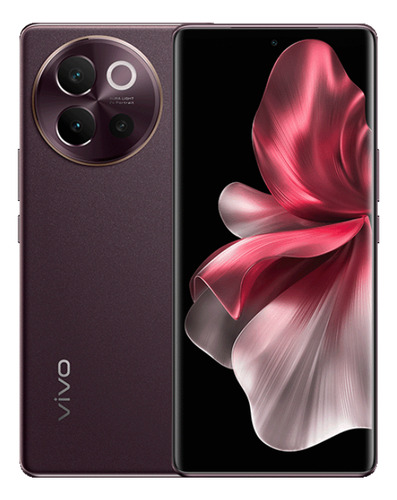 Celular Vivo V40 Lite 256g Púrpura 8gb Ram Android 14 Negro
