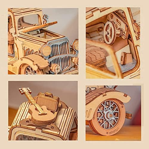 Rowood Rompecabezas 3d Para Adultos, Kits De Modelos De Auto