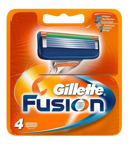 Gillette Fusion Power Maquinilla De Afeitar Productos De Dep