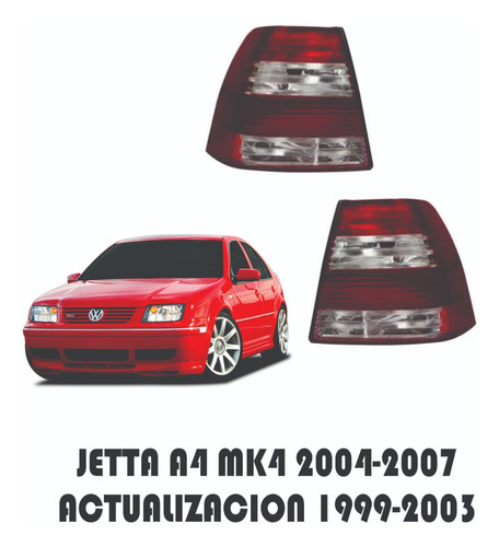 Jgo O Par D Calaveras Jetta A4 Mk4 04-07 Actualizacion 99-04