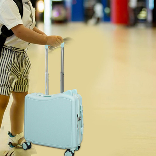 Los Niños Viajan En Maleta Equipaje De Viajes De Viaje Con