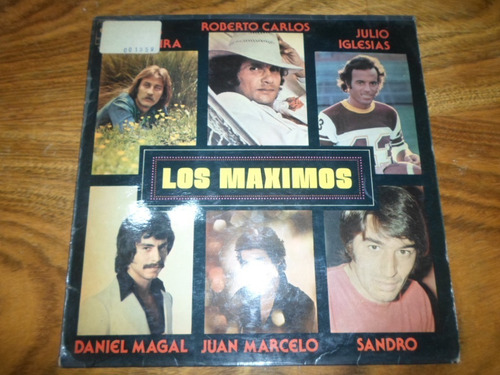 Los Maximos - Sandro Roberto Carlos Daniel Magal * Vinilo