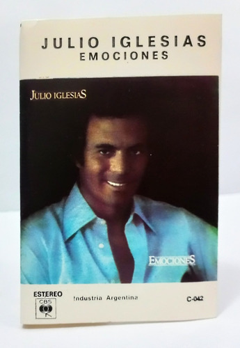 Julio Iglesias Emociones Casete Impecable No Cd  