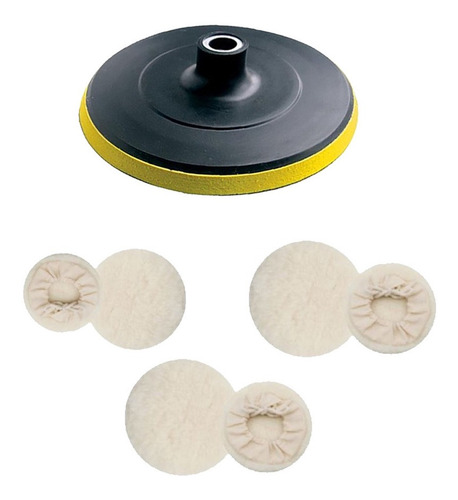 Kit Polimento Automotivo Politriz Esmerilhadeira Lixadeira