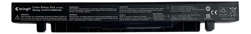 Bateria Para Notebook Asus X550c 2200 Mah Preto Marca Bringit