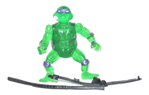 Figura Juguete Tortugas Ninja Donatello Translucida