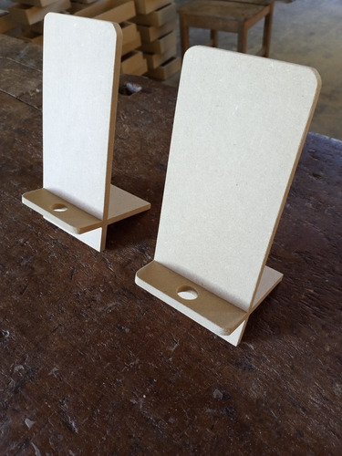 Imagen 2 de 6 de Soporte Para Celulares En Mdf Para Decorar O Pintar