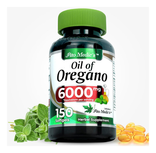 Suplemento Aceite De Orégano - 6000 - Unidad a $699