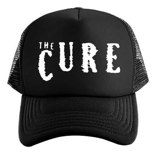 Gorra Black Unisex De Malla The Cure Rock Robert Smith