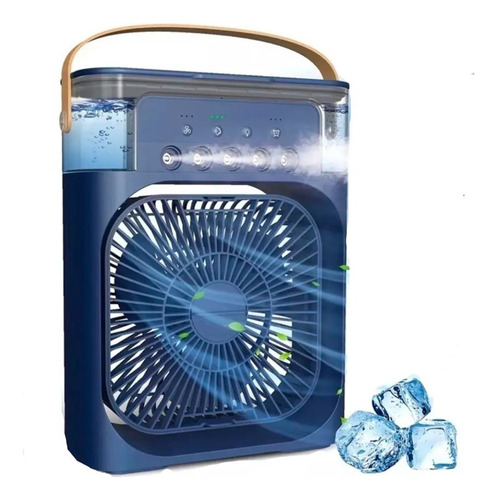 Climatizador Portátil Mini Ventilador De Aire Acondicionado Humidificador 4 En 1 Mini Aire Acondicionado Ventilador De Escritorio Portátil Marca Dosyu