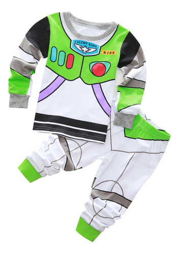 Aa Toy Story Woody Buzz Lightyear Traje De Casa Pijama Niños