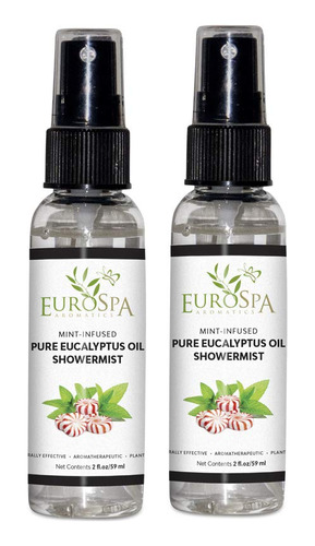 Eurospa Aromatics- Aceite De Eucalipto Puro En Atomizador Pa