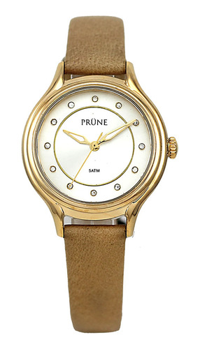 Reloj Prune Pru-5063-05 Sumergible Cuero