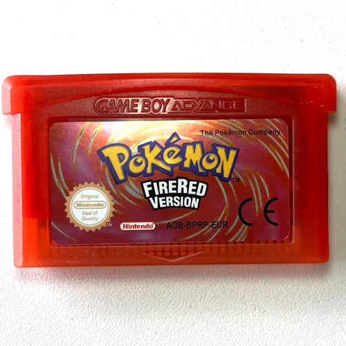 Cartucho Fita Pokemon FireRed em ( PORTUGUÊS ) Game boy advance Gba / Nds -  Escorrega o Preço