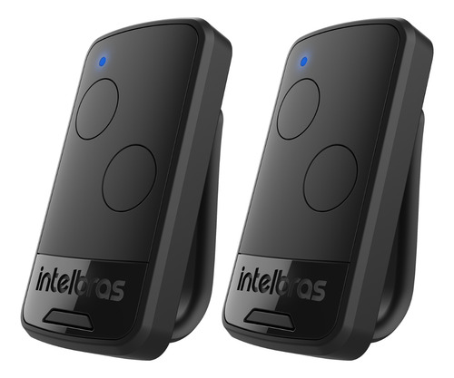 Kit 2x Controles Remoto Portão Automático Ep 02 - Intelbras Preto