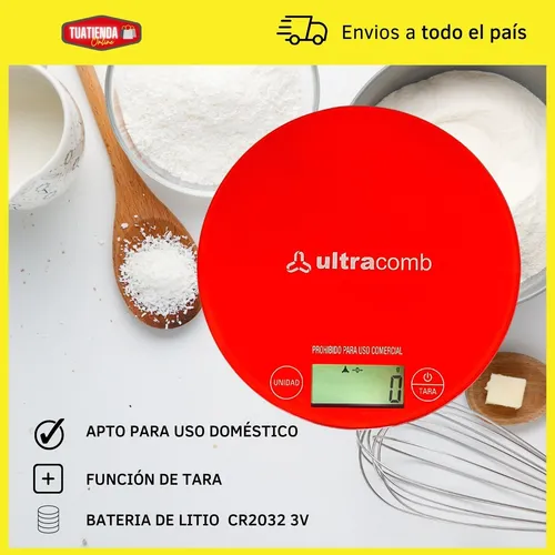 Balanza de Cocina Ultracomb BL-6001