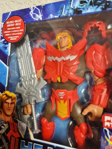 He Man Figura Delux 21cm Masters Of The Universe Animated