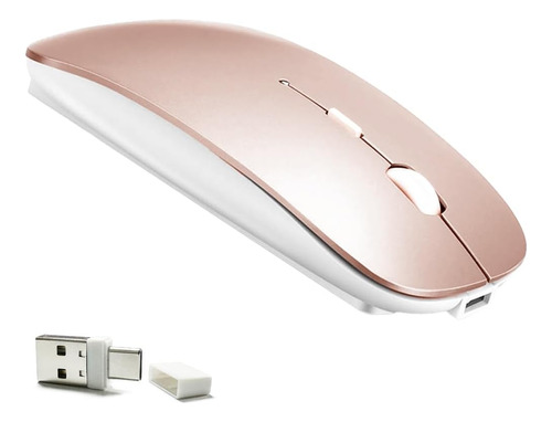 Mouse Inalambrico Klo Bluetooth Rose Gold
