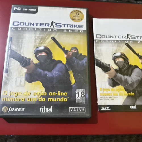 Counter Strike Condition Zero. Original Antigo. Completo! (Usado)
