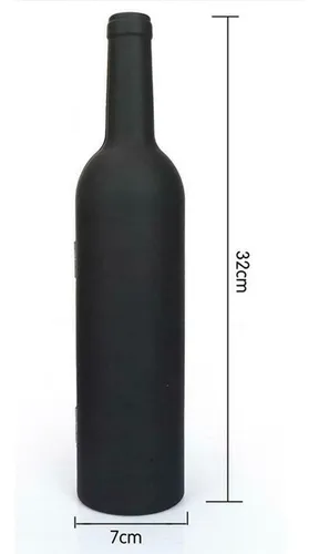 Set De Vino Sacacorchos Accesorios Con Forma De Botella