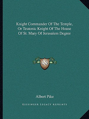 Libro Knight Commander Of The Temple, Or Teutonic Knight ...